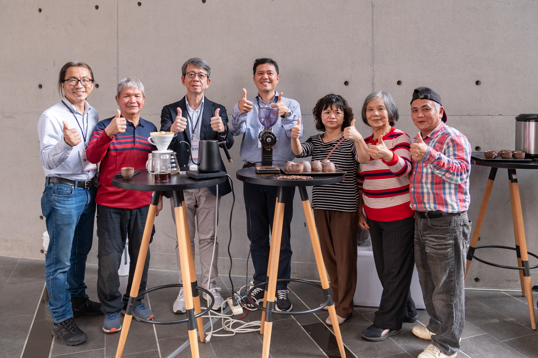 The NTHU team supported local farmers to cultivate a unique coffee industry in M'utu, situated in Guanxi Township, Hsinchu County.