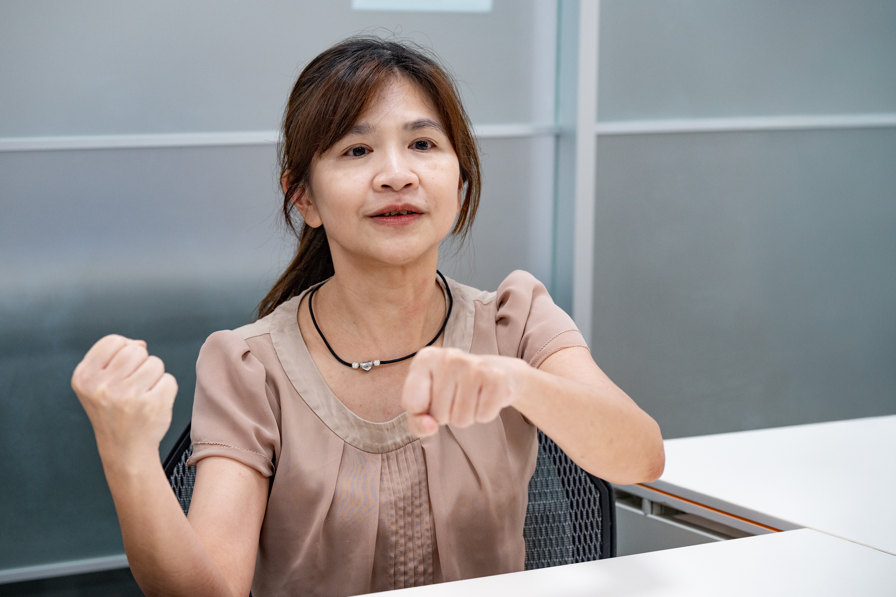 Ying-Chun Wu (吳迎春) addressing the Committee.
