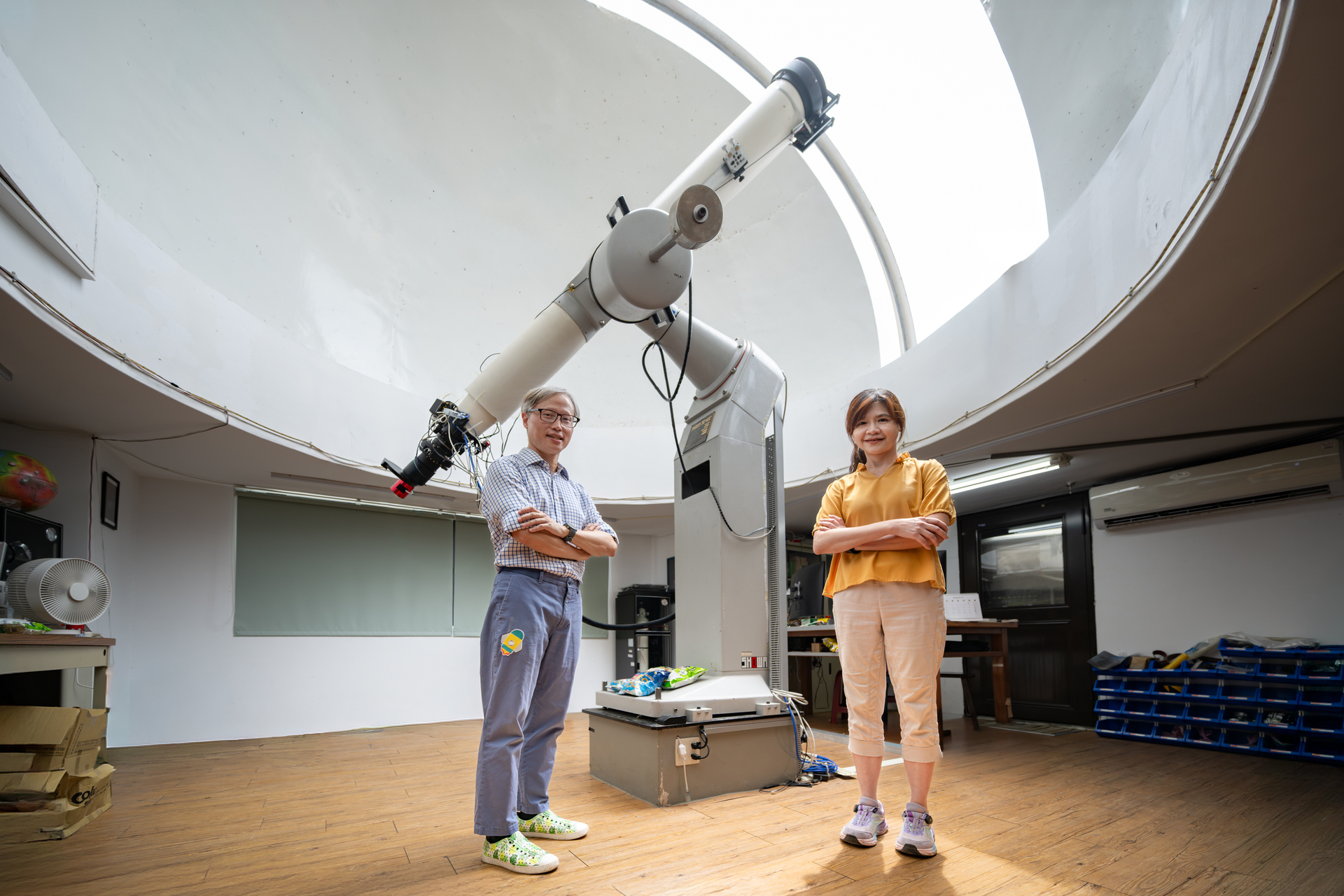 NTHU Discovers Rare Star-Devouring Black Hole Featured on NASA's Official Website